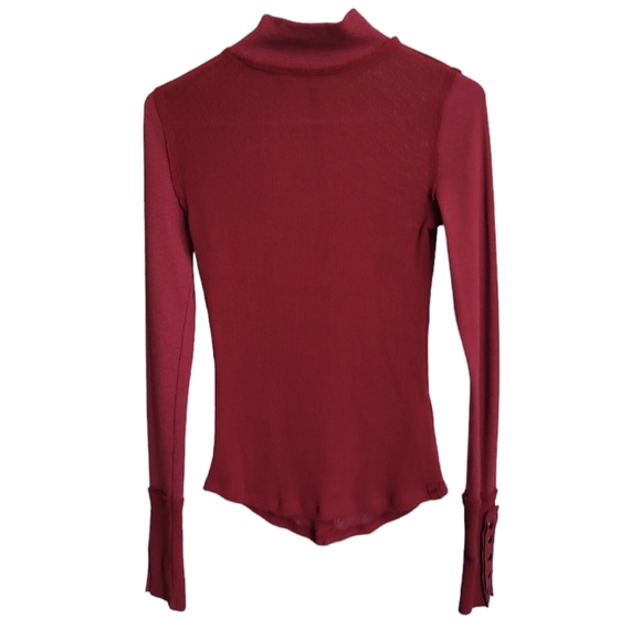 🆕️ Free People Freya Mock Neck Top - Picture 5 of 10